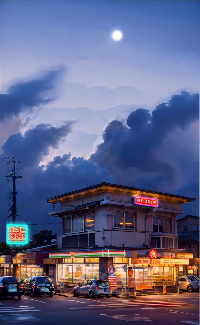 动态风景6|便利店1