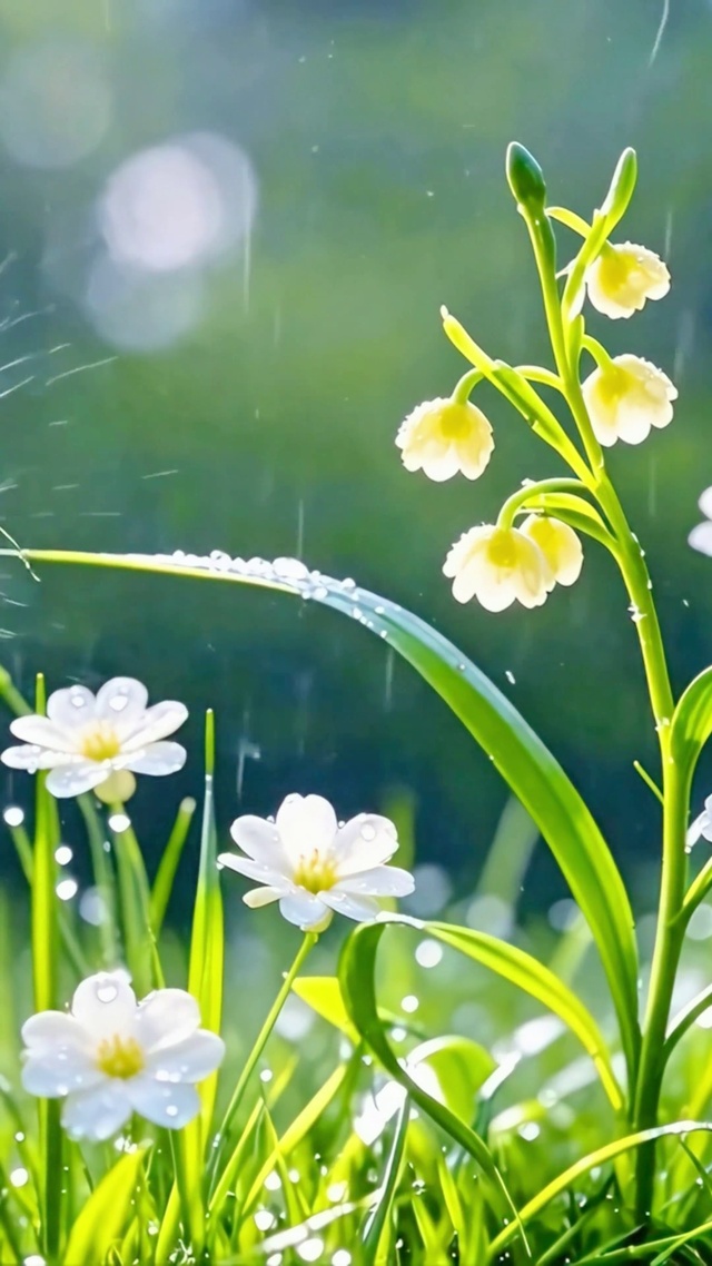 护眼治愈小雨4K