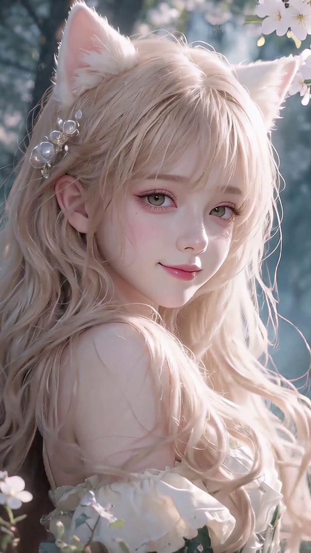 猫系美女
