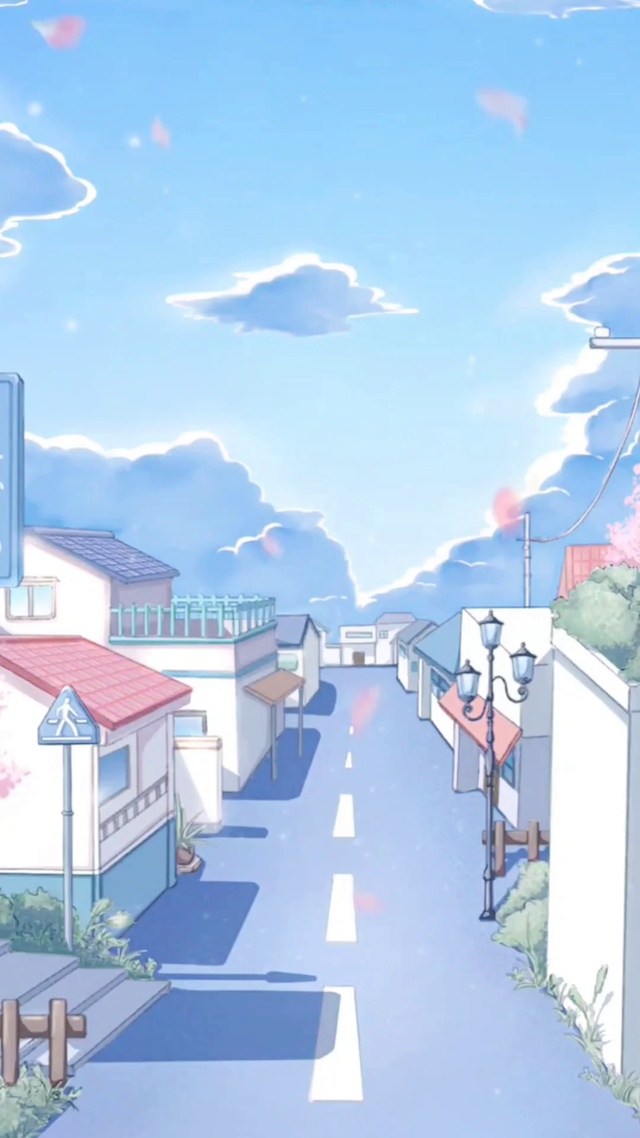 4k动漫风景·随时间变化