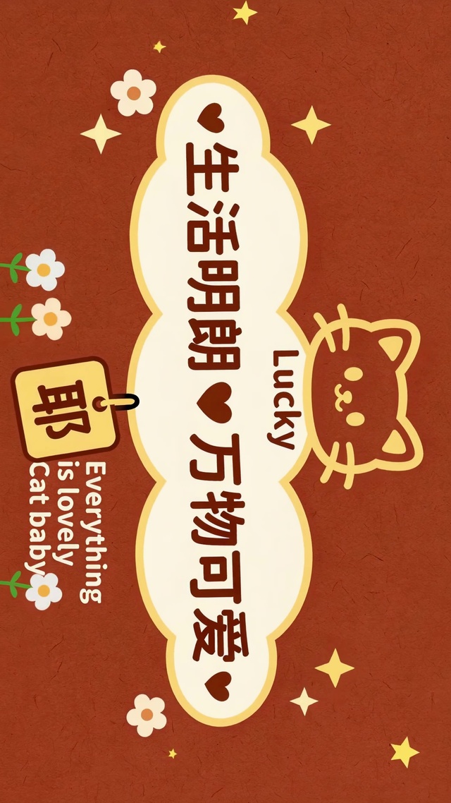 生活明朗万物可爱