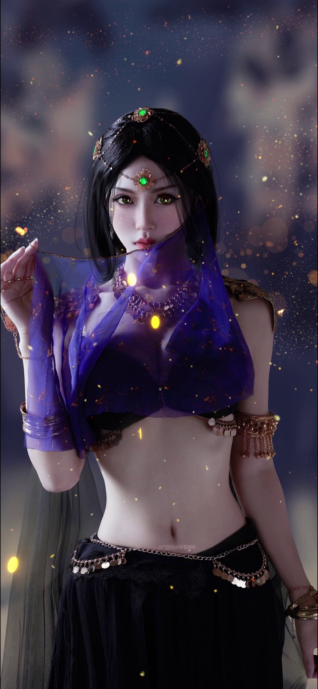 鬼刀公主美女cosplay 02【作品均有工程文件🈲️转载】