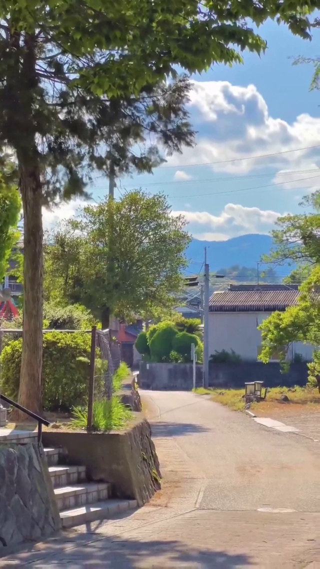 日式小镇治愈风景