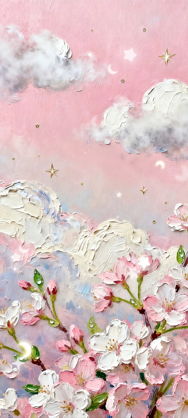 粉云樱语的春日诗