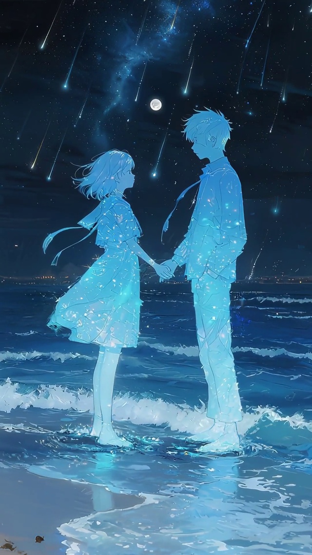海边情侣