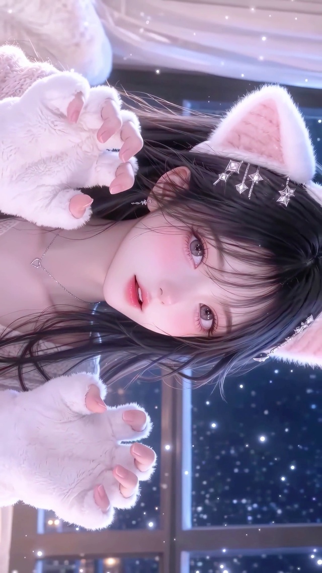 雪夜喵语