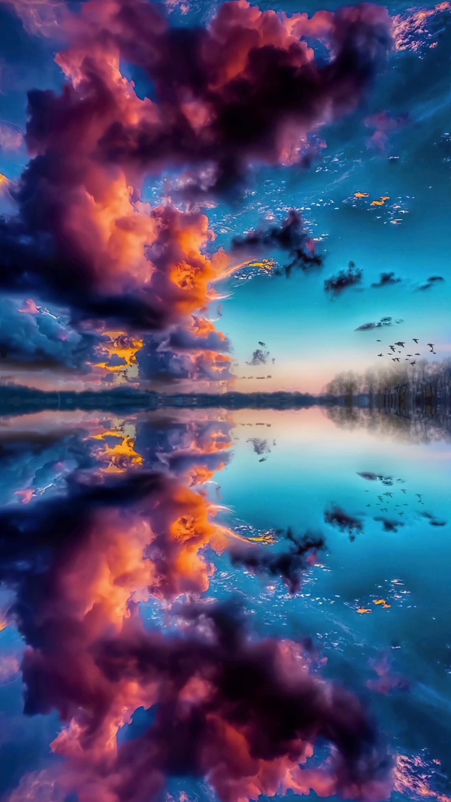 爆款高清天空之境动态壁纸