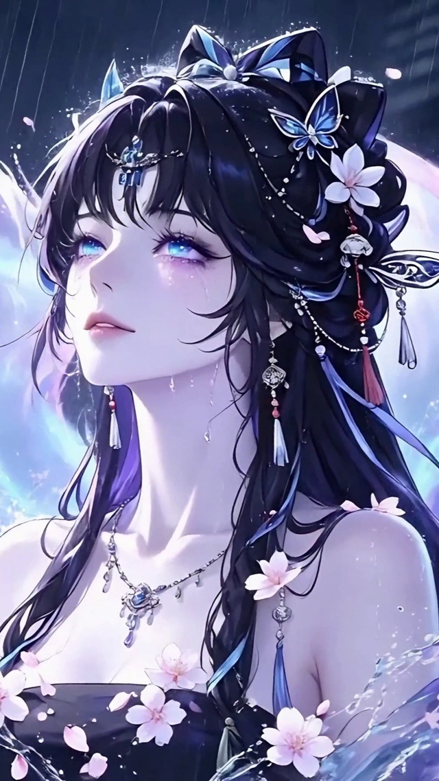 雨中九尾狐