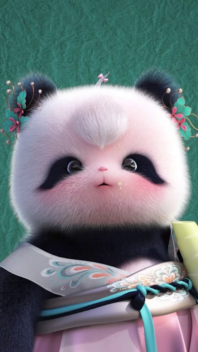 熊非熊偷看屏幕啃竹笋-日语移动