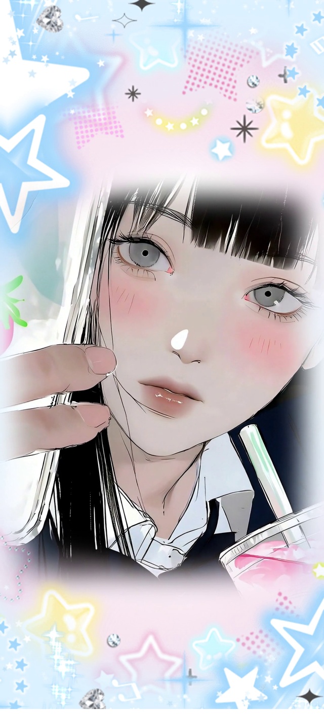午後の苺泡-贴纸版