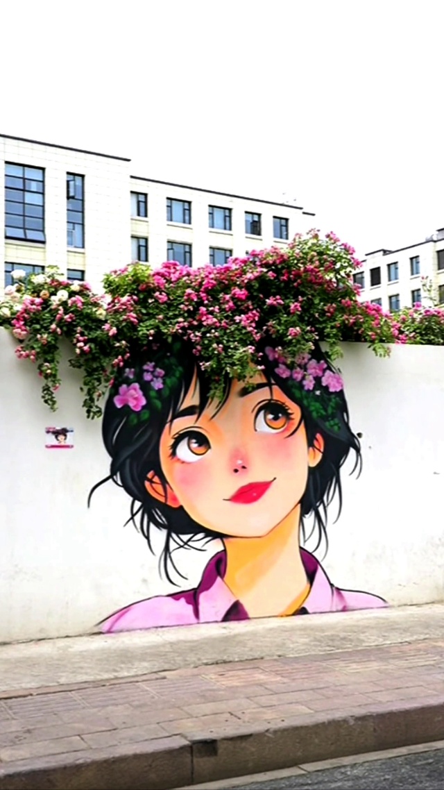 浪漫花墙
