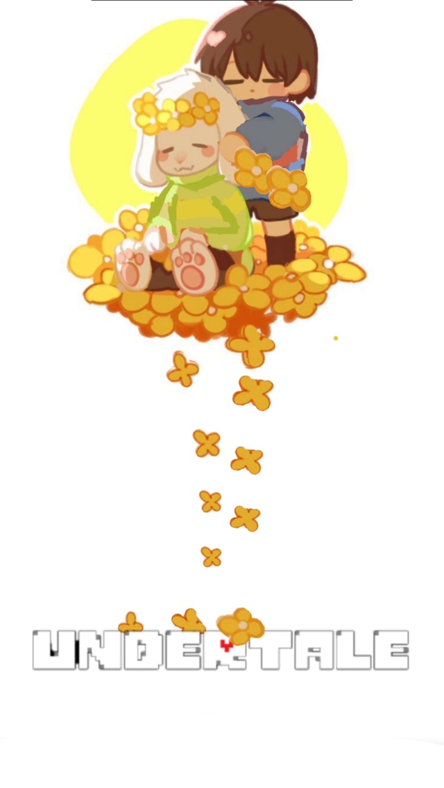 传说之下 小羊×弗 《花环》