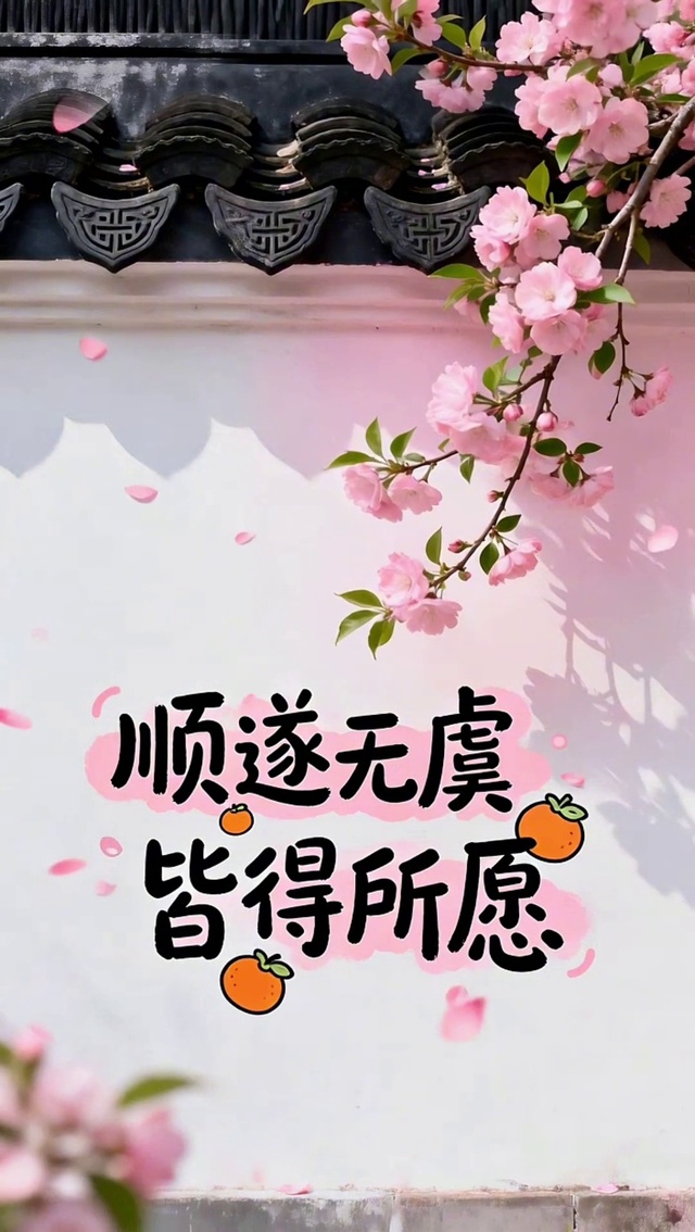顺遂无虞 皆得所愿
