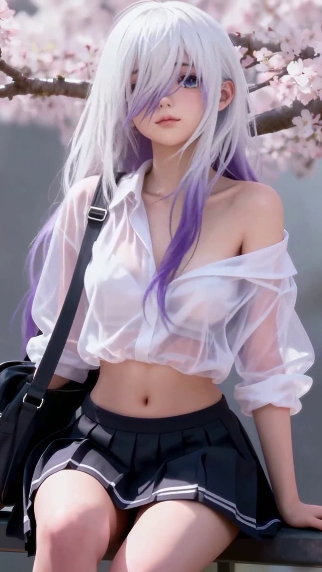 花见银紫的喵语春章日系萌趣治愈