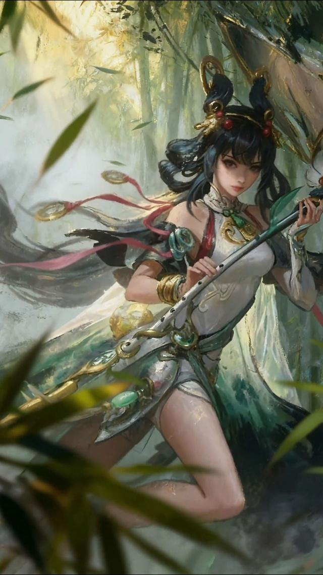 公孙离竹林