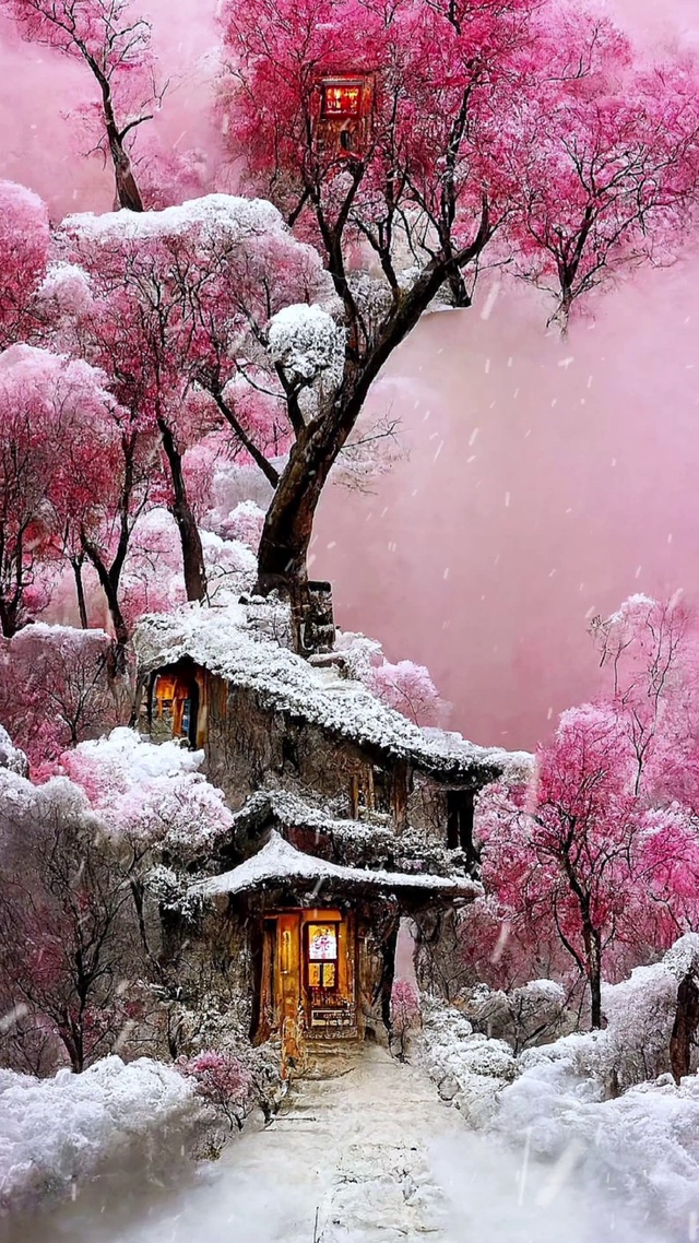 满天飞雪