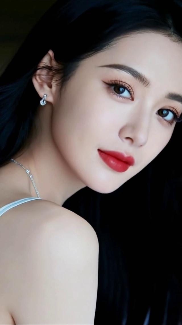 优雅女神微笑动态