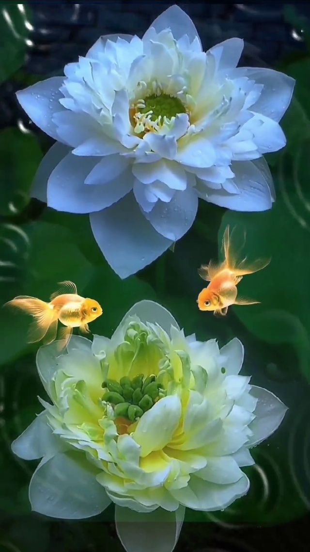 荷花金鱼