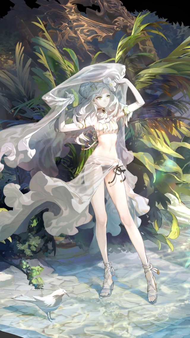 海边长腿美少女 