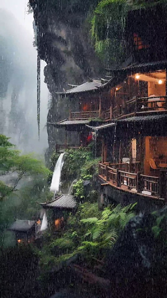 江南烟雨色