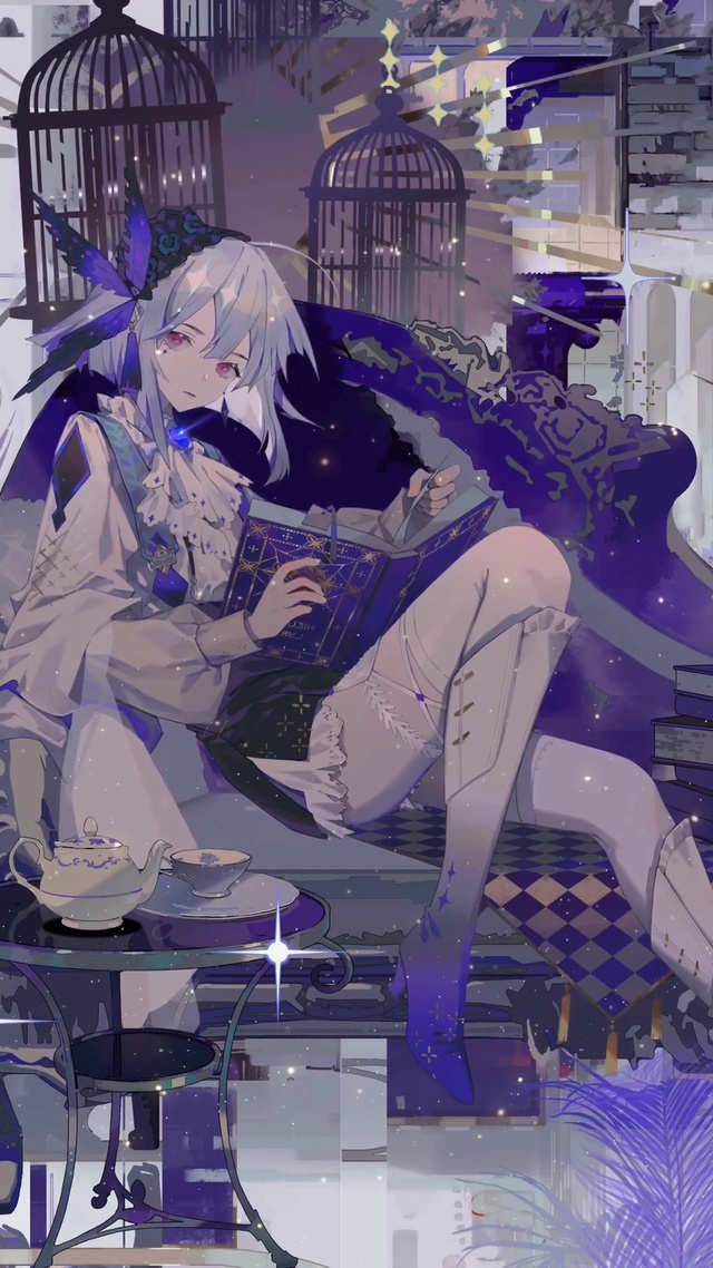 3d动态荧光美少女4k