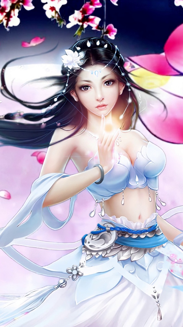 古风美女之春晓鸣