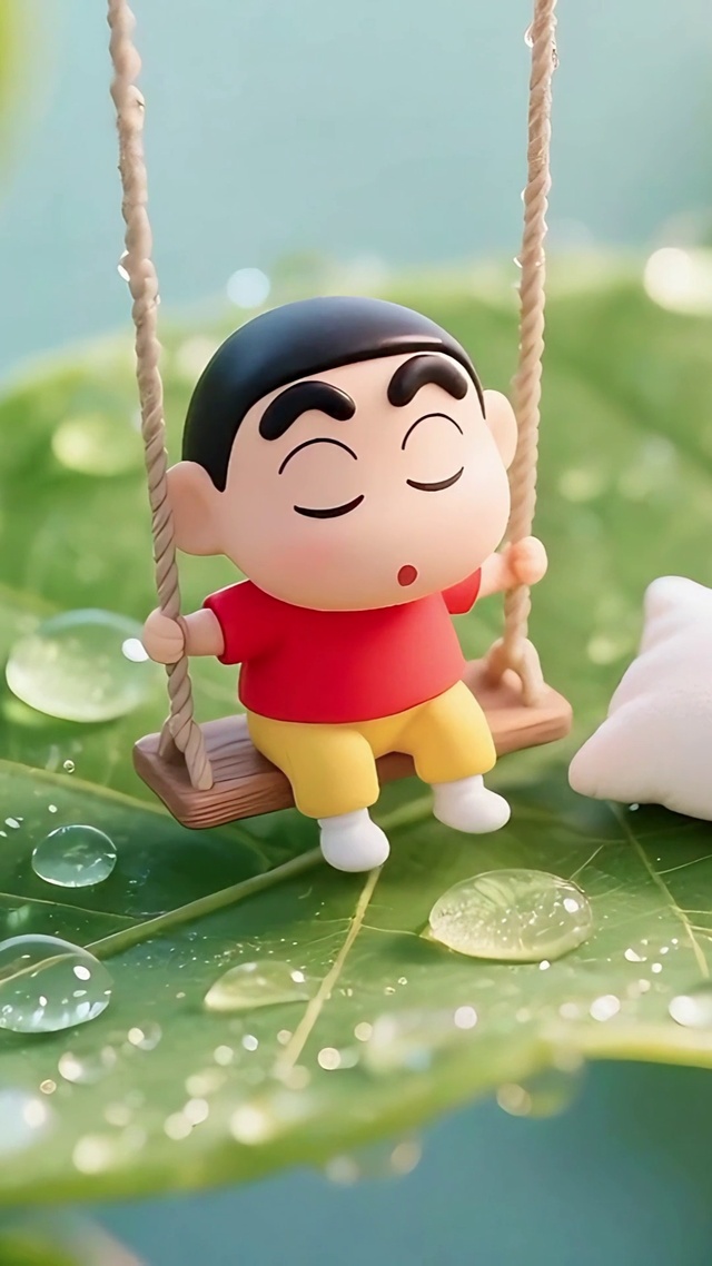叶子上的秋千小新