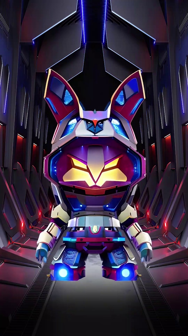 钢铁机甲多兔动画