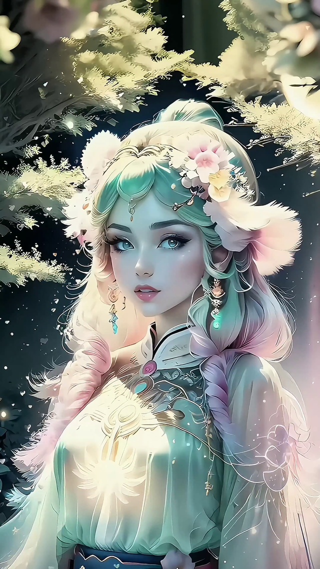 梦中女神4k壁纸