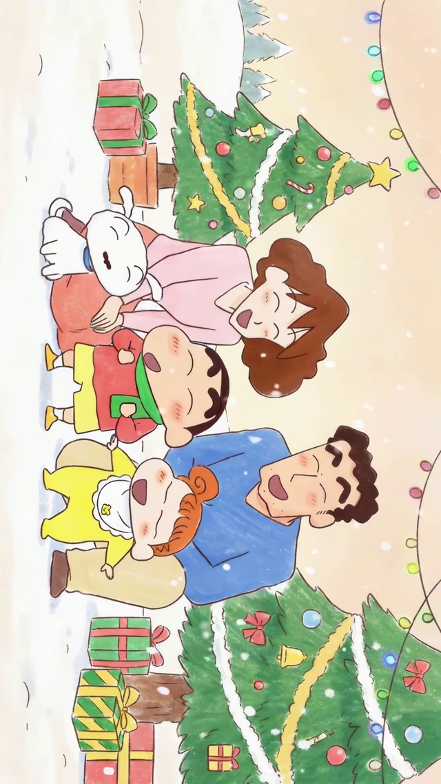 小新一家的平安夜