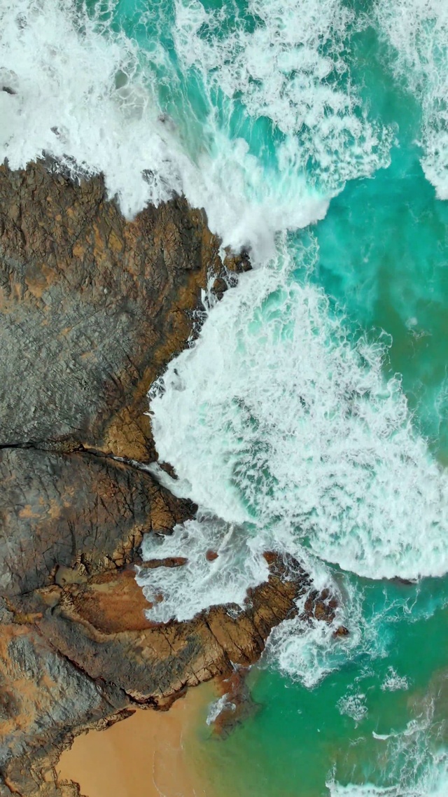 4K唯美大海海浪