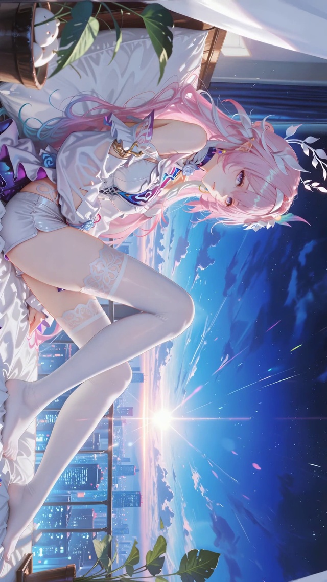 白丝窗边少女昔涟