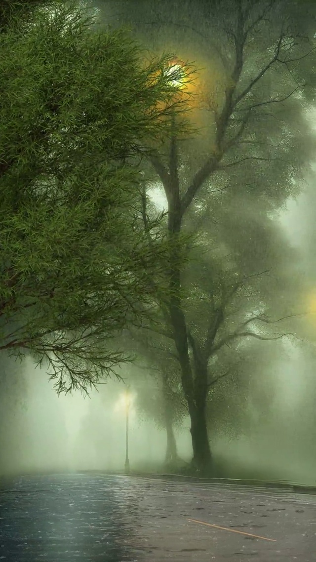 听雨是一种解压 看雨是一种宣泄