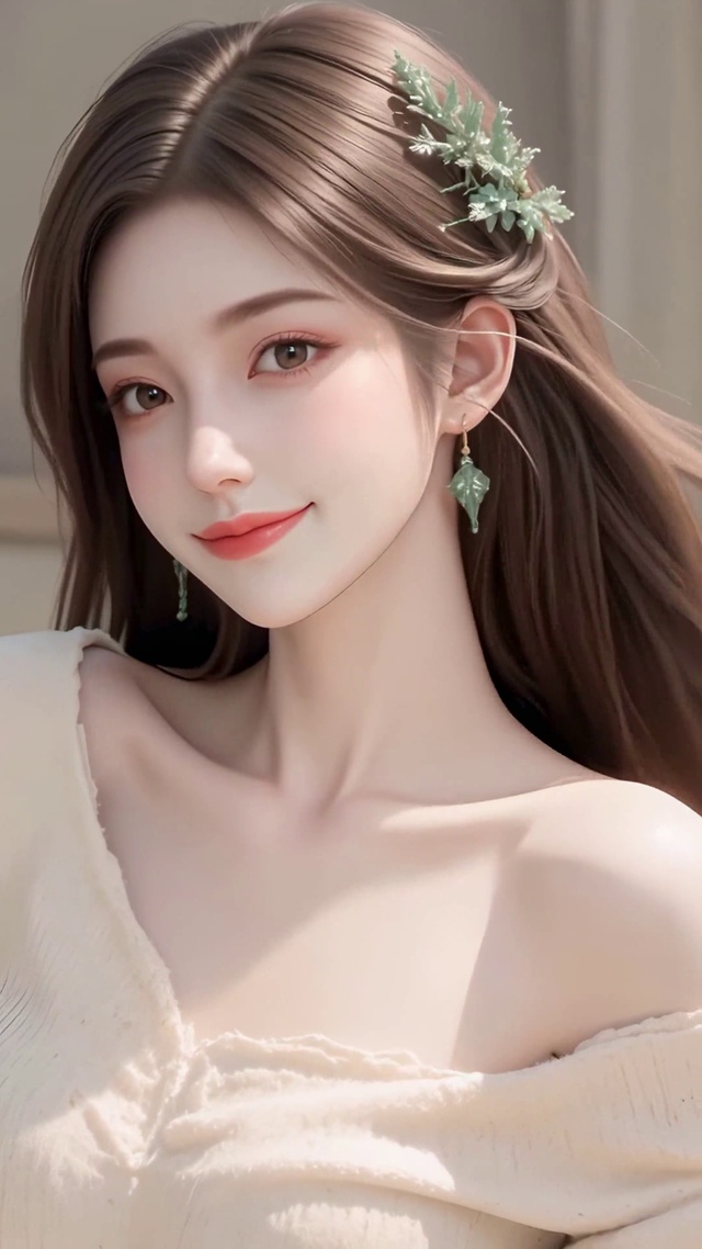 小清新治愈纯欲居家女孩