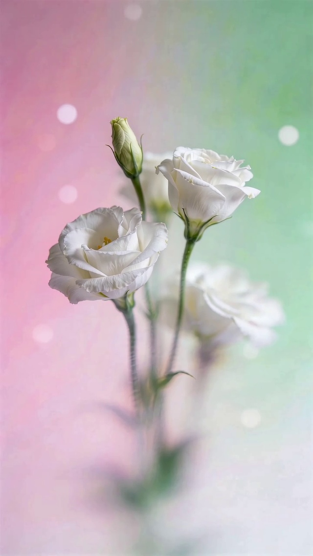 银子‖桔梗花动态壁纸