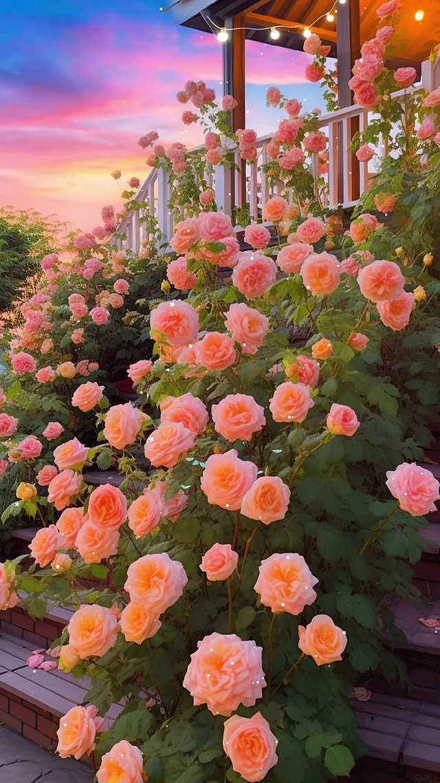 唯美花园动态壁纸