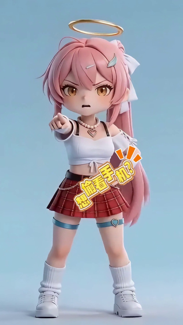 爱弥斯-想偷看电脑