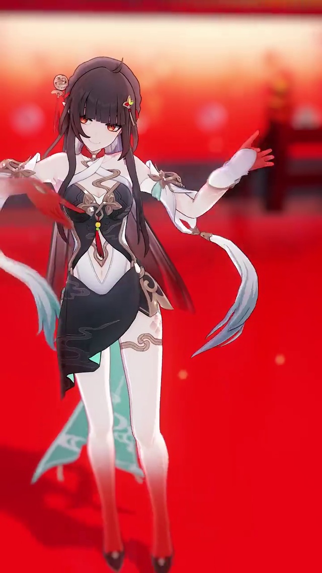 舞台上二次元动漫美女