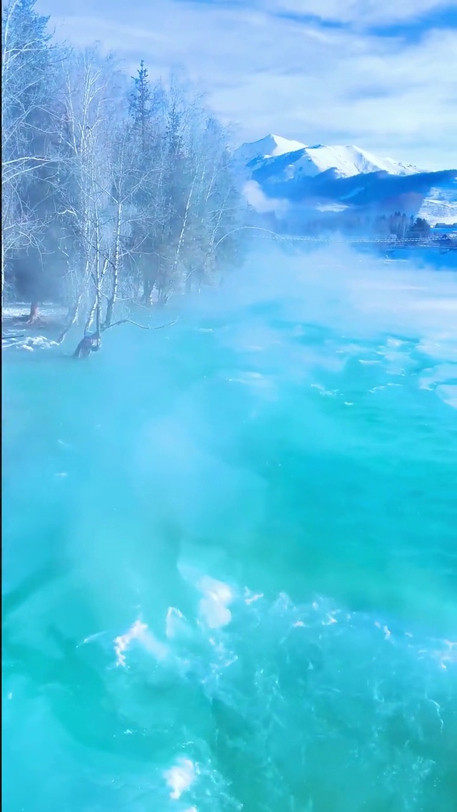 治愈蓝色河