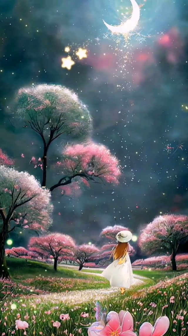 流星逐月