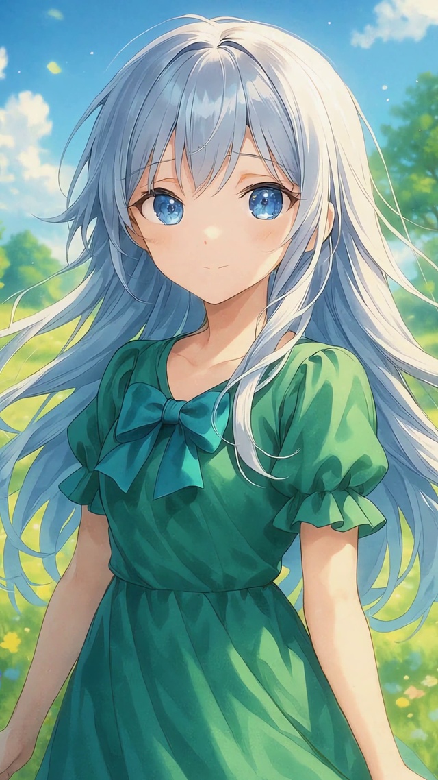 二次元可爱女孩（无声）