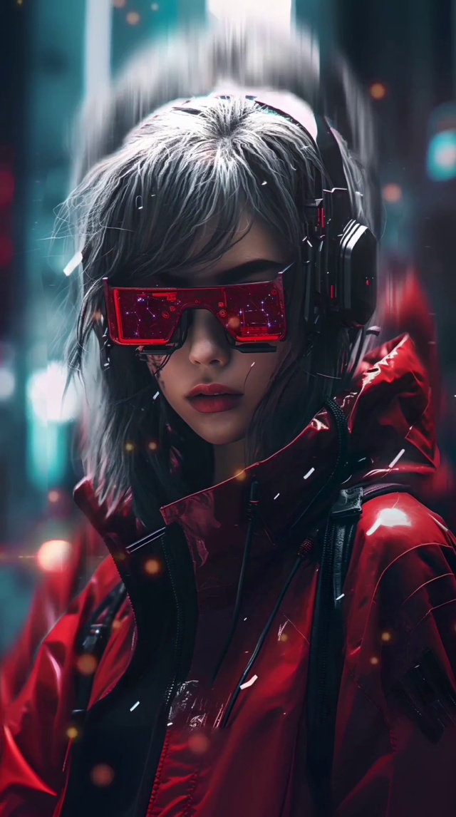 霸气的美女机甲