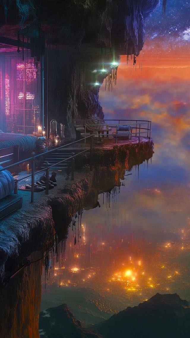 未来城市科技房间