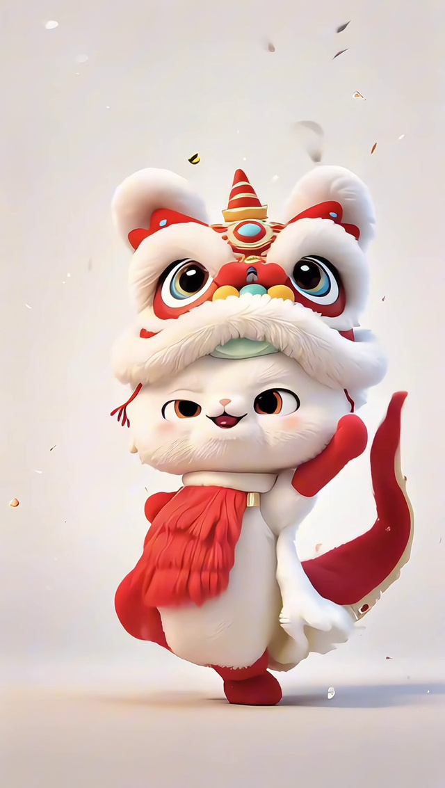 喜庆的小蛇 欢乐年