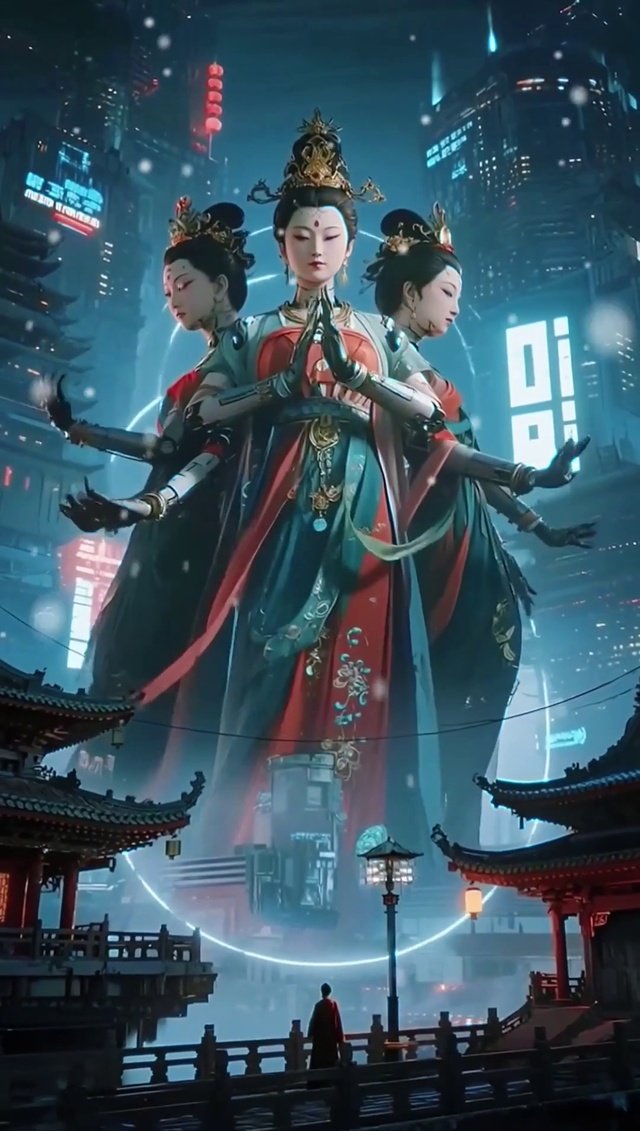 赛博千手观音
