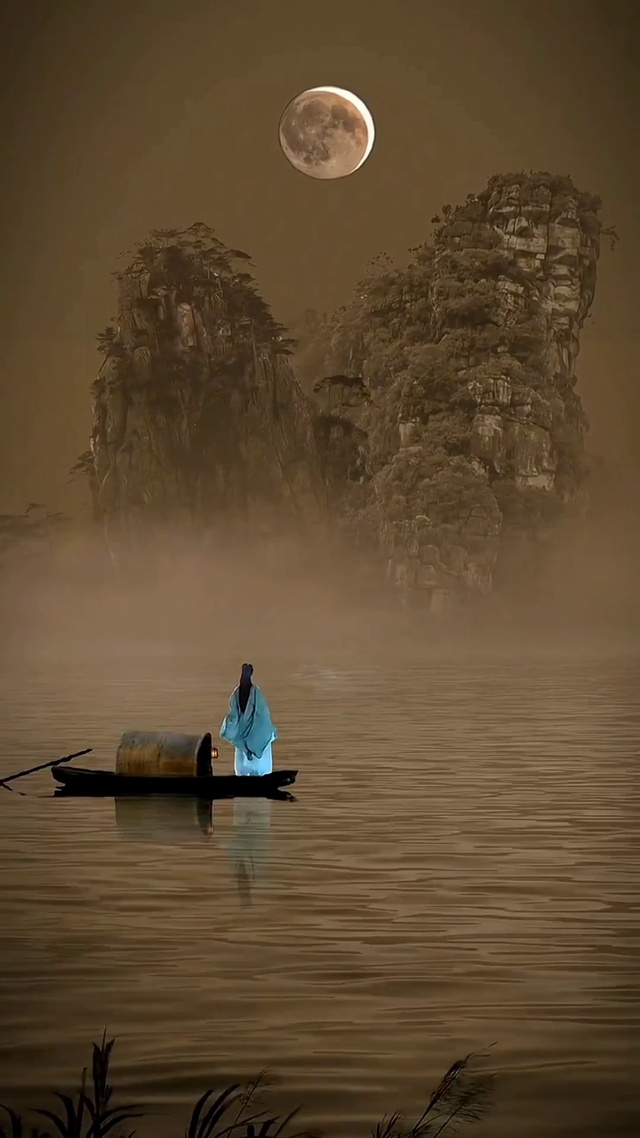 夜月一帘幽梦 春风十里柔情