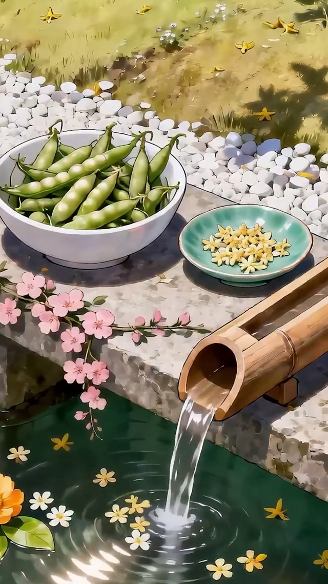 夏天流水