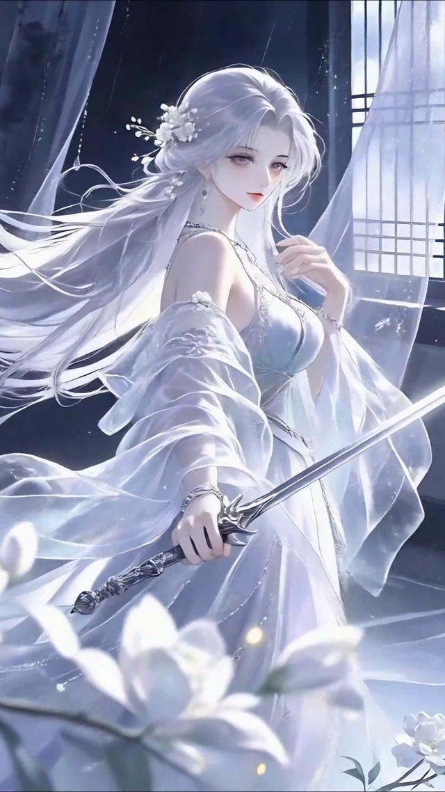 玉兰花下仙门少女