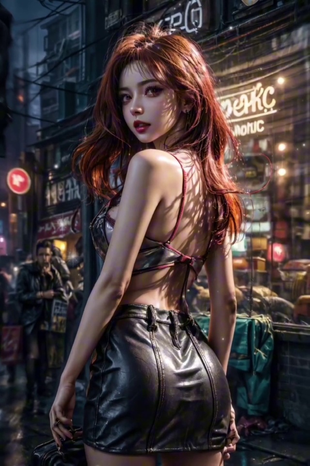 高清动态赛博女孩