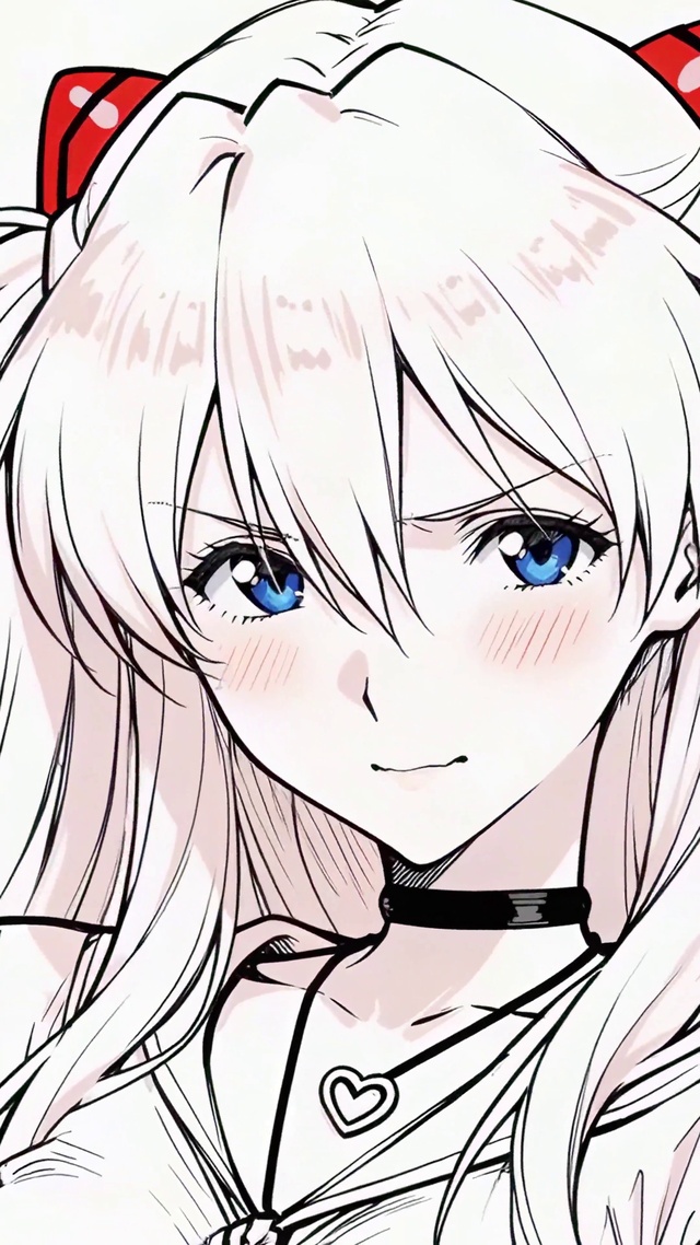 线条女孩-明日香